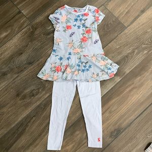 Joules toddler shirt and pants size 4t light blue